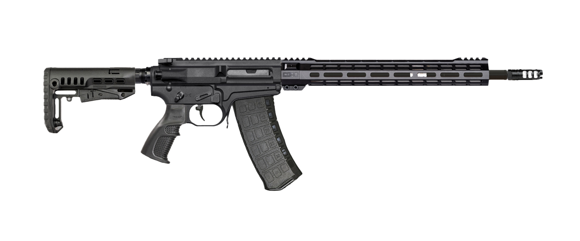 Карабин Adar 5,45×39 NL545 DI Heavy 415мм Middle 1/2x28 Tactic V2